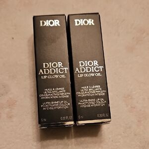 Dior Addict Lip Glow Oil Duo - 2 x #012 Rosewood Juicy